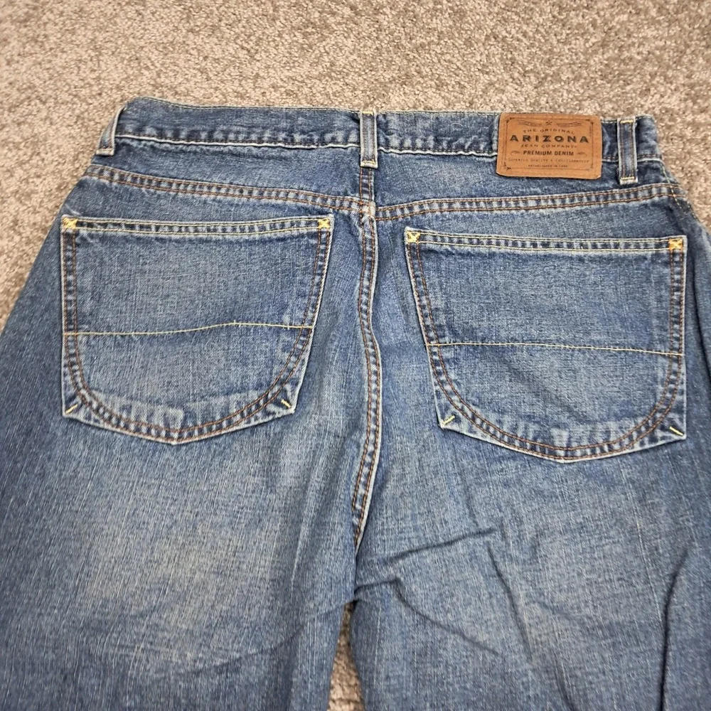 Arizona Jean Company Mens Boot Cut Premium Denim Jeans Blue 523-4310N 32x30